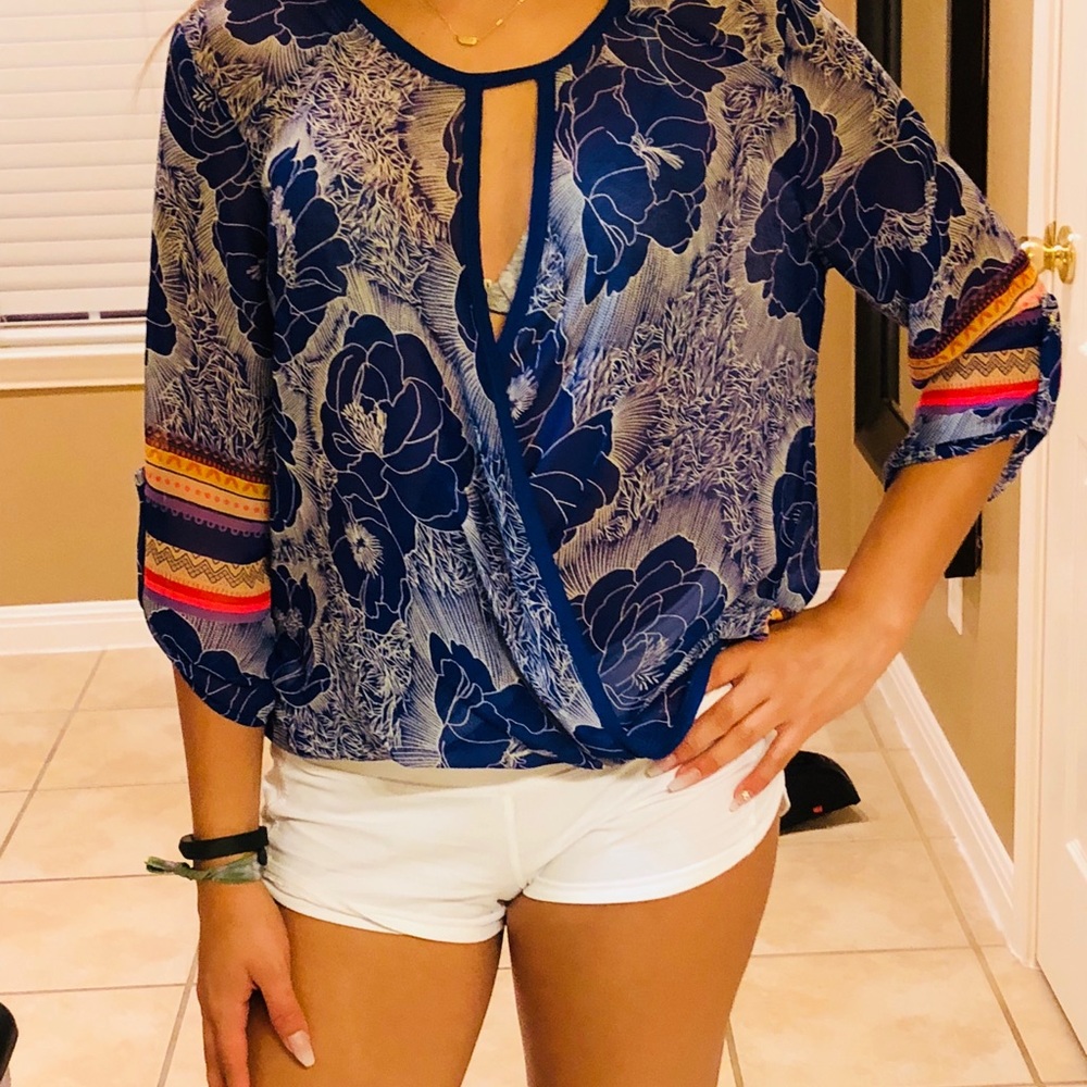 Sheer blouse boutique